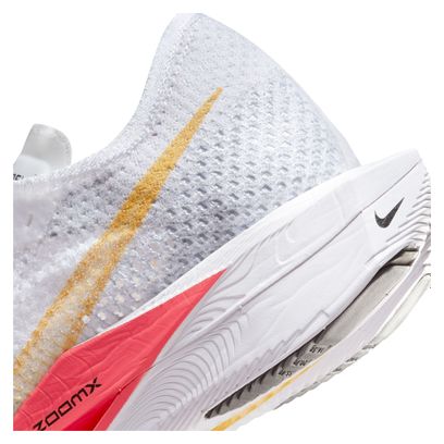 Chaussures de Running Femme Nike ZoomX Vaporfly Next% 3 Blanc Jaune Rose