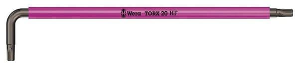 Wera-Clés Torx coudées  fonction de ret.  longue-967 SXL HF TORX 20