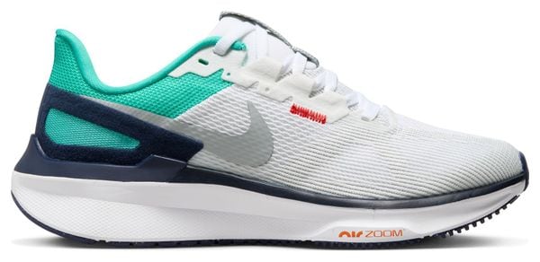 Zapatillas Running Nike Air Zoom Structure 25 Blanco Azul Mujer