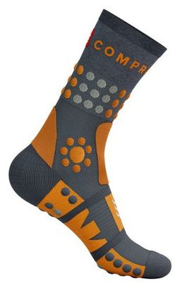 Compressport Trekking Socks Grey/Orange