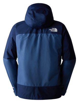 Bright blue north face jacket best sale