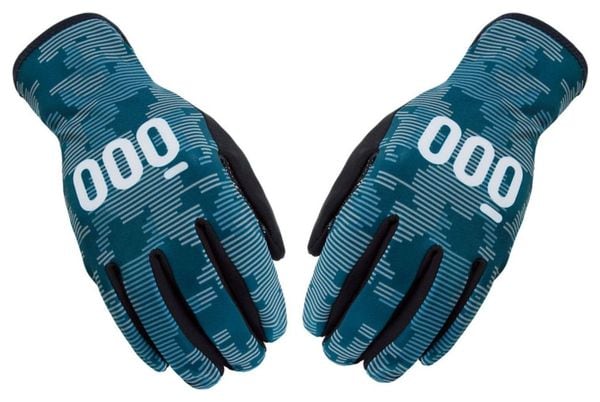 Gants de cyclisme d'hiver thermiques imperméables Blurry Sharkskin Mooquer