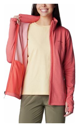 Polaire Femme Columbia Park View Full Zip Rose