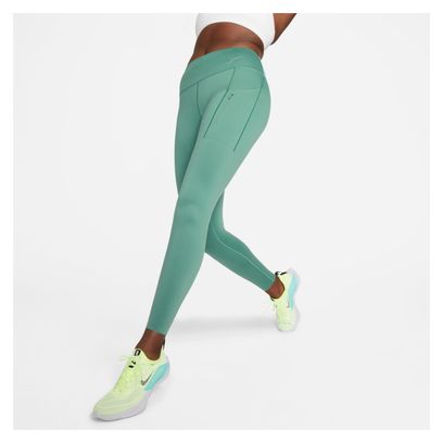Nike Dri-FIt Go Long Tights Donna Verde