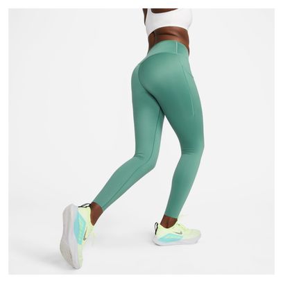 Collant Long Nike Dri-FIt Go Vert Femme