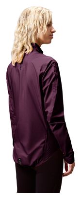 Giacca impermeabile Endura AllTrack Race Cape  Viola Donna