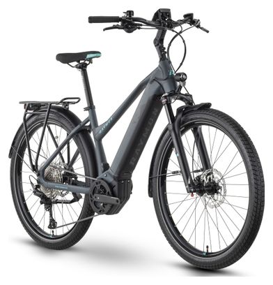 VTC Électrique Raymon TourRay E 6.5 Lady Tektro 11V 630Wh 27.5'' Gris 2024