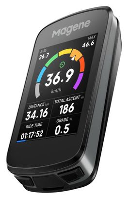 Ciclocomputador GPS Magene C606 V2 negro