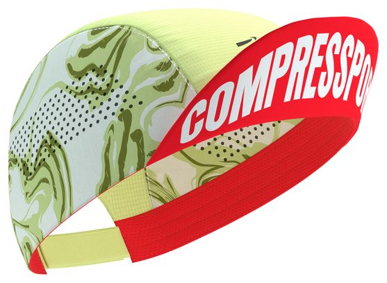 Compressport Pro Racing Cap Green/Red