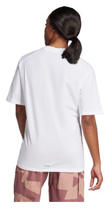 Kurzarm Trikot adidas Terrex Multi Weiß Damen