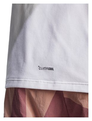 Kurzarm Trikot adidas Terrex Multi Weiß Damen