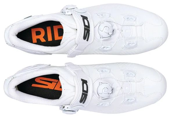 Sidi Wire 2S White Unisex Road Shoes 43.1/2 | Alltricks.com