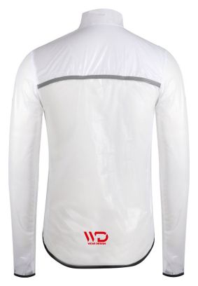 Veste de pluie blanche