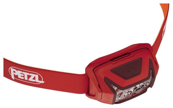 Lampe frontale Petzl Actik 450 Lumens Rouge