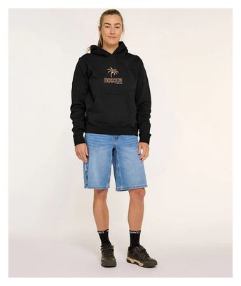 Sweat à Capuche Dharco Noir Unisexe