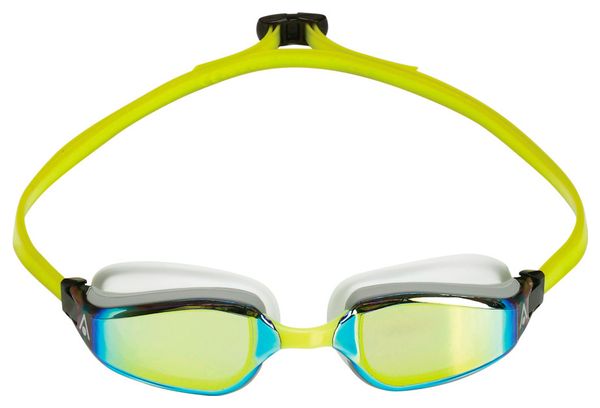 Aquasphere Fastlane Swim Goggles White / Yellow