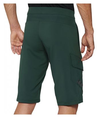 Pantalones cortos 100% Ridecamp Forest Green