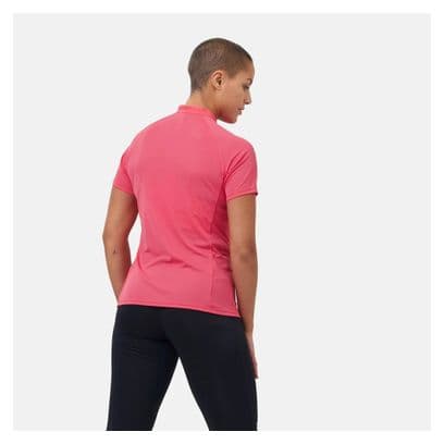 Maillot Manches Courtes 1/2 zip Odlo Essential Trail Rose
