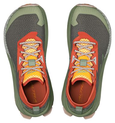 Altra Olympus 275 Trailschoenen Groen/Oranje Heren