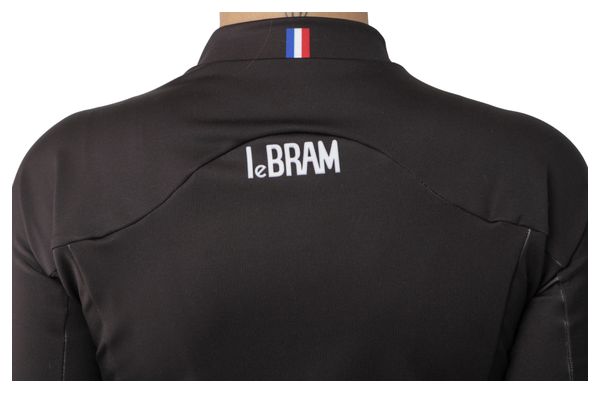 LeBram Peyrsourde Short Sleeve Rain Jersey Black Pro Fit