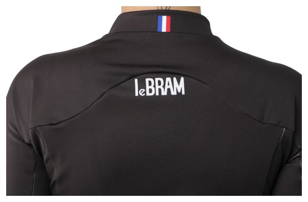 LeBram Peyrsourde Short Sleeve Rain Jersey Black Pro Fit