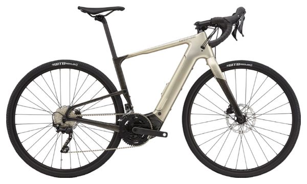 Gravel Bike Electric Cannondale Topstone Neo Carbon 700c Shimano GRX 10V  Champagne 2021
