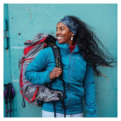 Zaino da trekking Osprey Eja Pro 55 grigio da donna