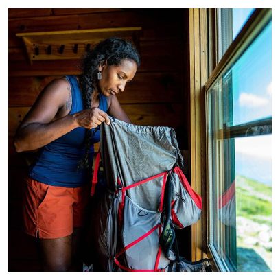 Zaino da trekking Osprey Eja Pro 55 grigio da donna