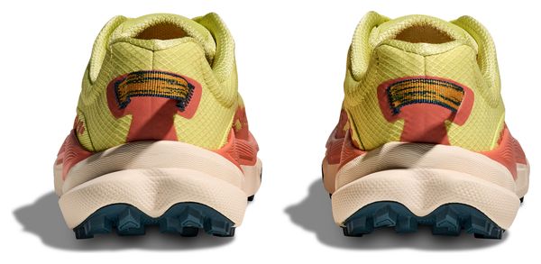 Hoka Torrent 4 Yellow/Corail Women's Trail Shoes