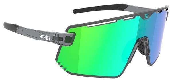 Lunettes AZR Kromic Flash RX Crystal Noir/Écran vert photochromique