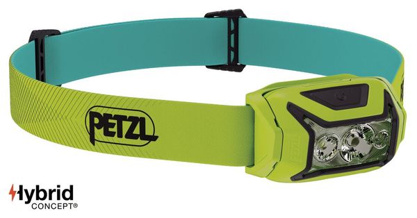 Petzl Actik 450 Lumen Lampada frontale verde