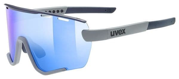 Lunettes Uvex sportstyle 236 gris / bleu mirrored