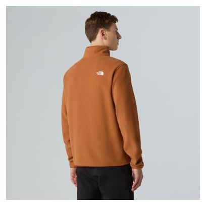 Forro polar The North Face Glacier 1/4 Zip Orange para hombre