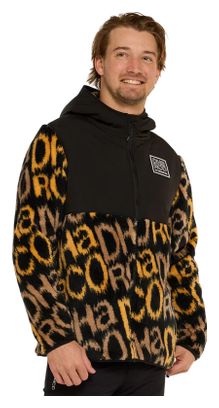 Dharco Sherpa Chaqueta Térmica Negro Amarillo 