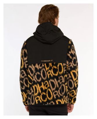 Dharco Sherpa Chaqueta Térmica Negro Amarillo 