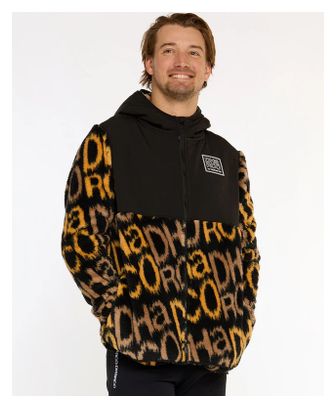 Dharco Sherpa Chaqueta Térmica Negro Amarillo 