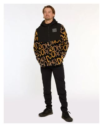 Dharco Sherpa Chaqueta Térmica Negro Amarillo 