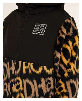 Dharco Sherpa Chaqueta Térmica Negro Amarillo 
