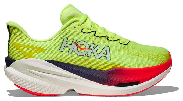 Hoka Mach X 3 Yellow/Red Women's Running Shoes