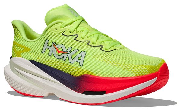 Hoka Mach X 3 Yellow/Red Women's Running Shoes
