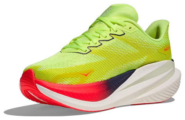 Hoka Mach X 3 Yellow/Red Women's Running Shoes