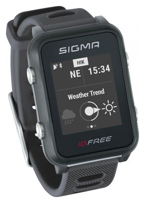 Orologio GPS Sigma iD.FREE grigio