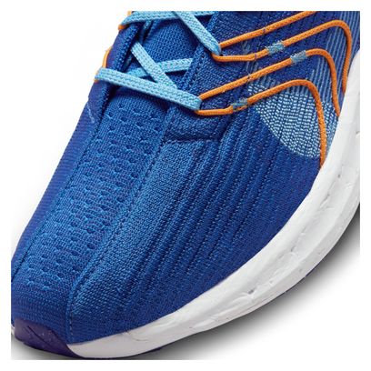 Nike Pegasus Turbo Flyknit Next Nature Running Shoes Blue Orange