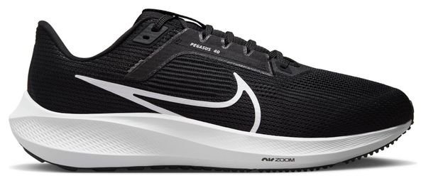 Chaussures de Running Nike Air Zoom Pegasus 40 LARGE Noir Blanc