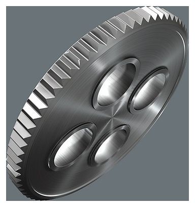 Set Wera di 10 pezzi Mini cricchetto + punte (TS, TORX TS e Hex-Plus).