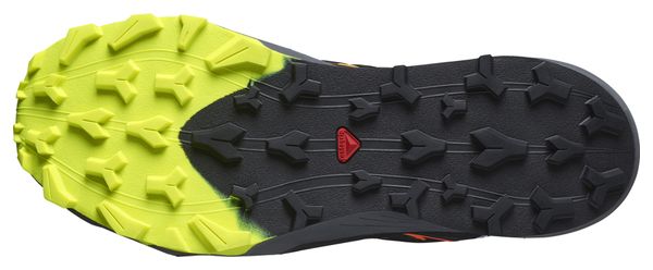 Chaussures de Trail Salomon Thundercross Noir/Orange/Jaune