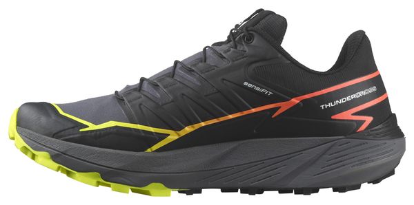 Chaussures de Trail Salomon Thundercross Noir/Orange/Jaune