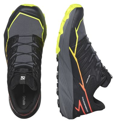 Salomon Thundercross Trailrunning-Schuhe Schwarz / Orange / Gelb