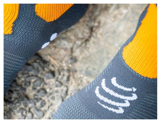 Compressport Hiking Socks Grau/Orange