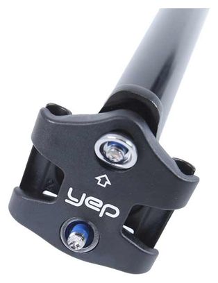 Yep Components Uptimizer 3.0 Poste de cuentagotas de paso interno negro (con pedido)